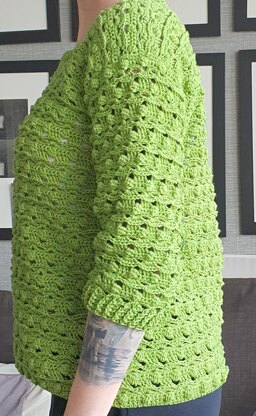 Pretty Bobble Sweater