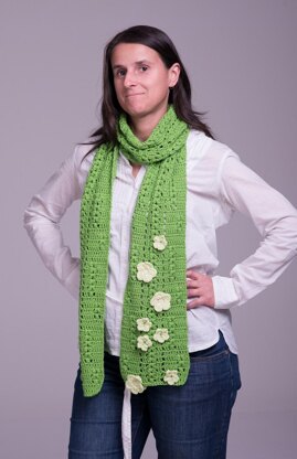 Spring Branches Extra Long Scarf
