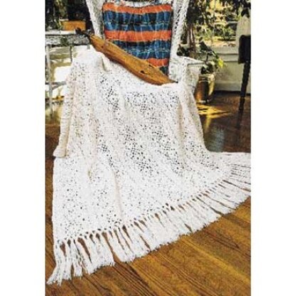 Irish Lace Blanket in Patons Canadiana