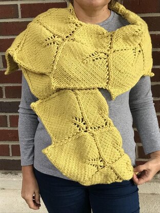 Magnolia Leaf Scarf