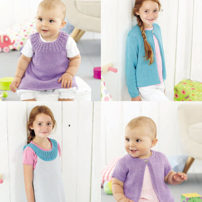 Sirdar 4887 Cardigans and Dresses PDF