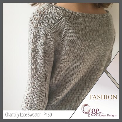 Lace Sweater Knitting Pattern