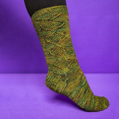 Fogyle Socks - knitting pattern