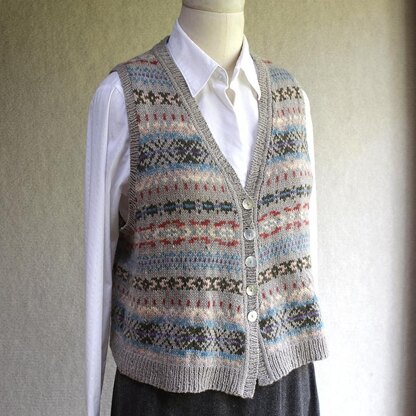 Nancy's Fair Isle Vest