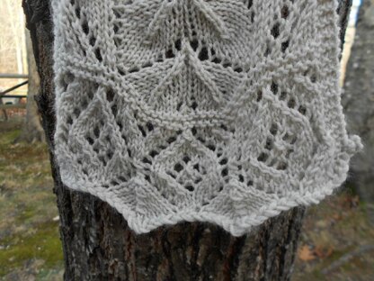 Silver-leaf Scarf