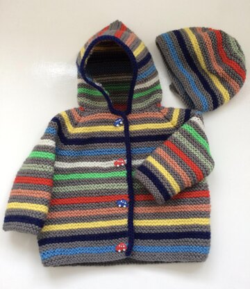 Tommy Garter Stitch Hoody