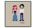 Ariel and Eric In Love - PDF Cross Stitch Pattern