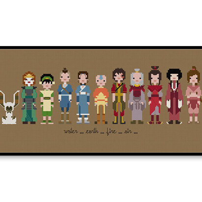 Avatar the Last Airbender - PDF Cross Stitch Pattern