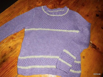 MELINDA, girl's cotton sweater