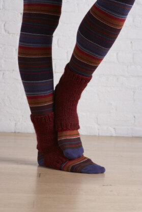 Stirrup Socks in Lion Brand Vanna's Choice - 70668AD