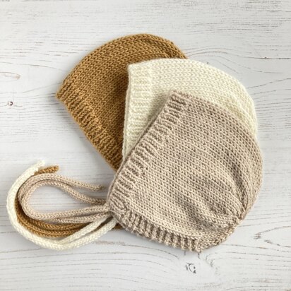 Style Me Simple Baby Bonnet