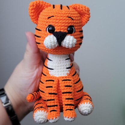 Tiggy the Tiger Amigurumi Pattern