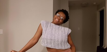 Aphrodite Cropped Sweater