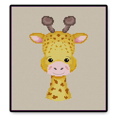 Giraffe - PDF Cross Stitch Pattern