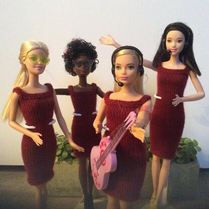 Curvy Barbie Slip Dress All Sizes