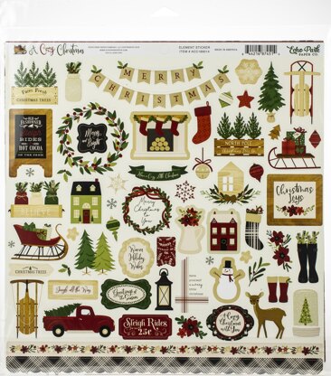 Echo Park Paper Echo Park Collection Kit 12"X12" - A Cozy Christmas