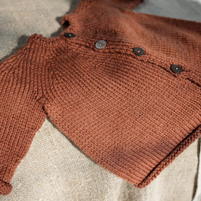 Little Lamb Cardigan in Rowan Baby Cashsoft Merino (DE) - RB002-00006-DEP - Downloadable PDF