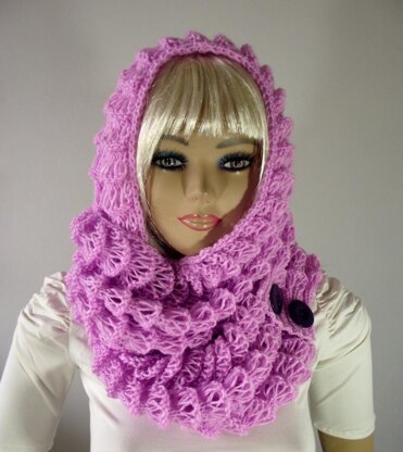 Angel Wings Hood Scarf