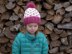 Two Tone Fair Isle Toque Winter Pompom Hat