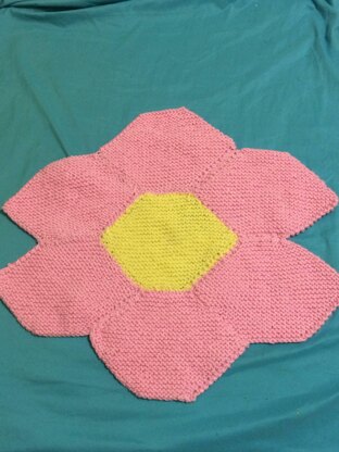 Beautiful Patchwork Flower Lovey Baby Blanket Pattern