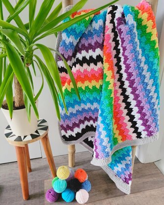 Rainbow Cuddle Blanket - UK Terms