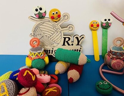 Recycle cheerful Amigurumi ideas