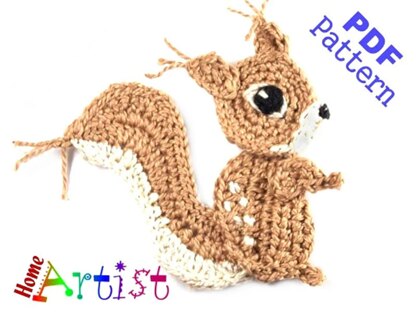 Squirrel Applique