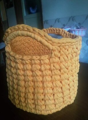 Chunky Baskets crochet pattern