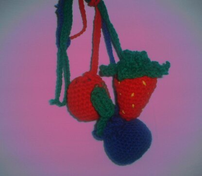 Cherry Necklace Purse