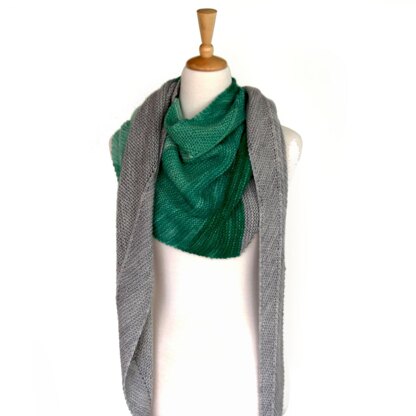 Celadon Shawl