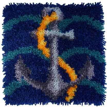 Grafitec Ships Anchor Latch Hook Rug Kit