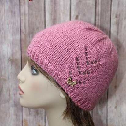 Knitting pattern ladies hat #476