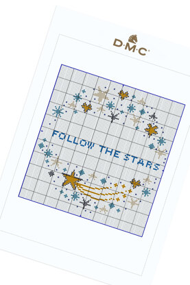 Follow The Stars in DMC - PAT0857 -  Downloadable PDF