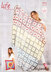 Crochet Blanket & Cushion in Stylecraft Life DK & Life Changes - 9559 - Downloadable PDF