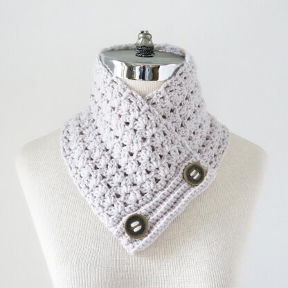 Classic Lace Neck Warmer Scarf