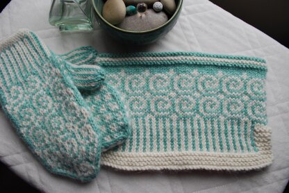 The Lollipop Guild Cowl & Mittens