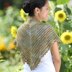 487 Dappled Shawlette - Shawl Knitting Pattern for Women in Valley Yarns Charlemont Hand Dyed