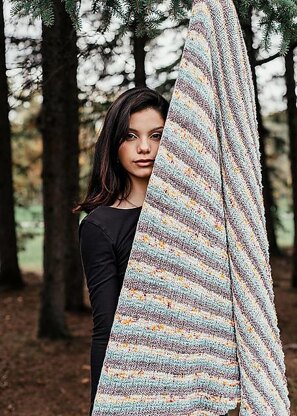 Tapestry shawl