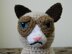 Grumpy Cat Tardar Sauce meme amigurumi plush