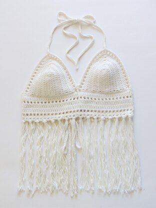 Crochet Halter Top Crochet pattern by Deborah O'Leary | LoveCrafts