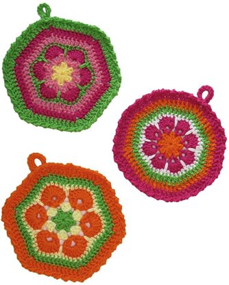 Trio of Tropical Trivets