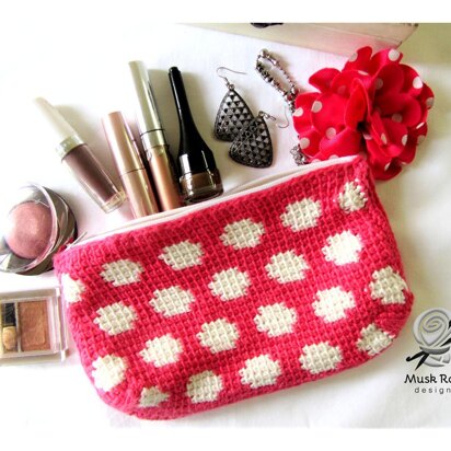 Give It All You Dot Makeup Bag