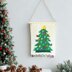 Vintage Christmas Tree Tapestry