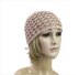 Lacy hat with adjustable strap