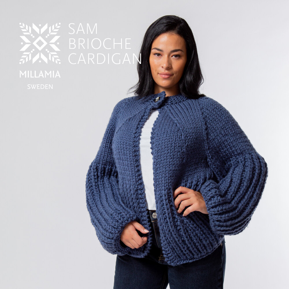 MillaMia Sam Brioche Cardigan PDF at WEBS | Yarn.com