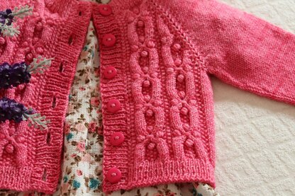 Berry Pretty Baby Cardigan