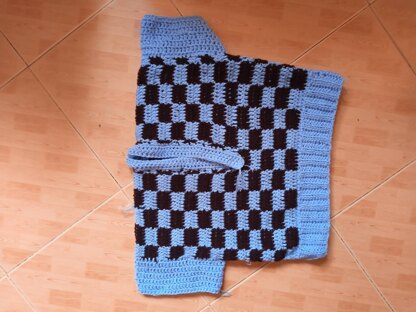 Checkerbox vest top