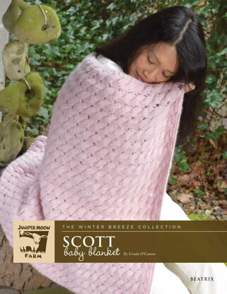 The Winter Breeze Collection - Scott Baby Blanket in Juniper Moon Farm - 17112 - Downloadable PDF