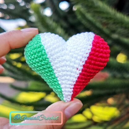 Tricolor Heart