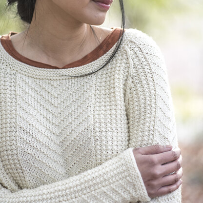 Glacial Pullover in Berroco Ultra Wool - Portfolio4 - Downloadable PDF